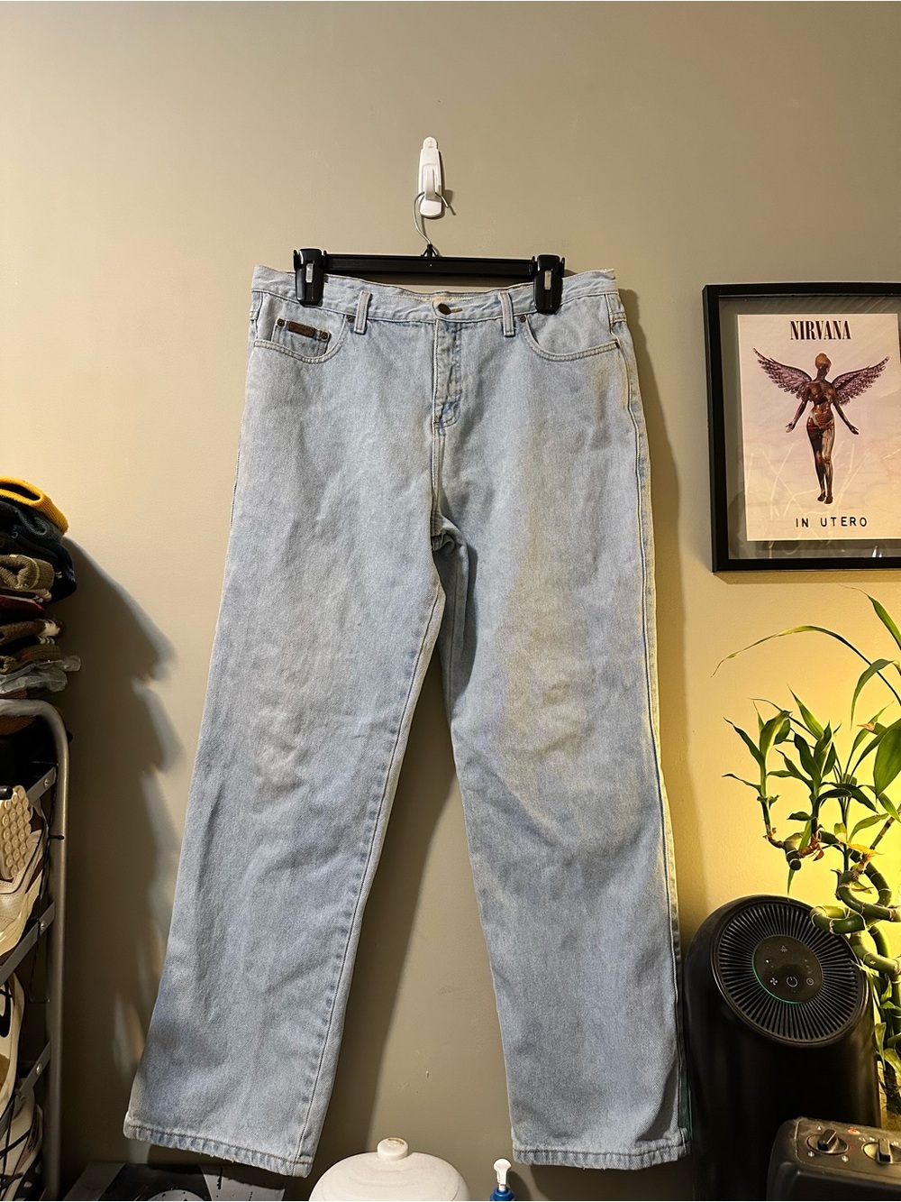 Vintage Wrangler Light Blue Relaxed Fit Jeans